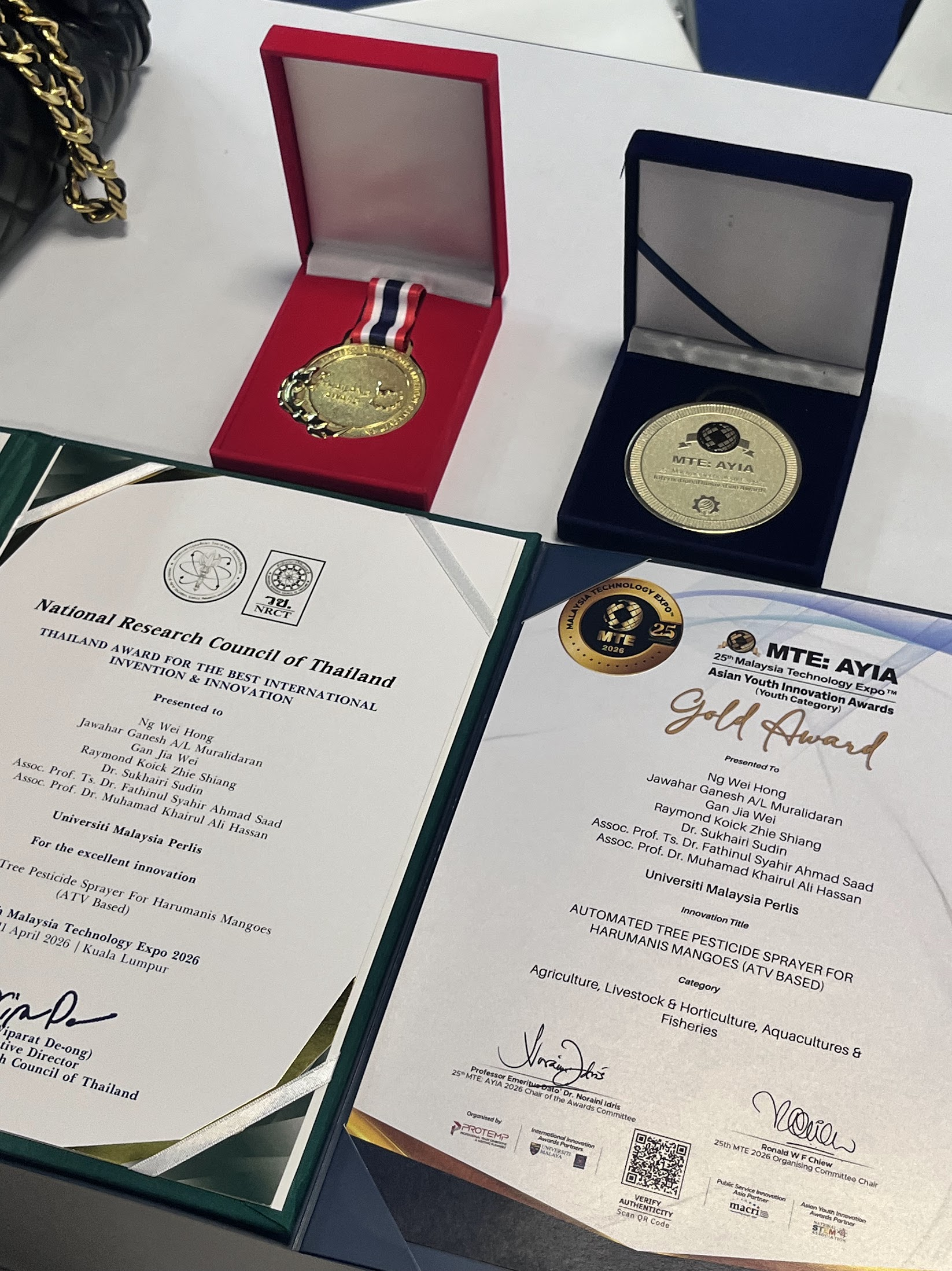 THAILAND AWARD FOR THE BEST INTERNATIONAL INVENTION & INNOVATION highlight