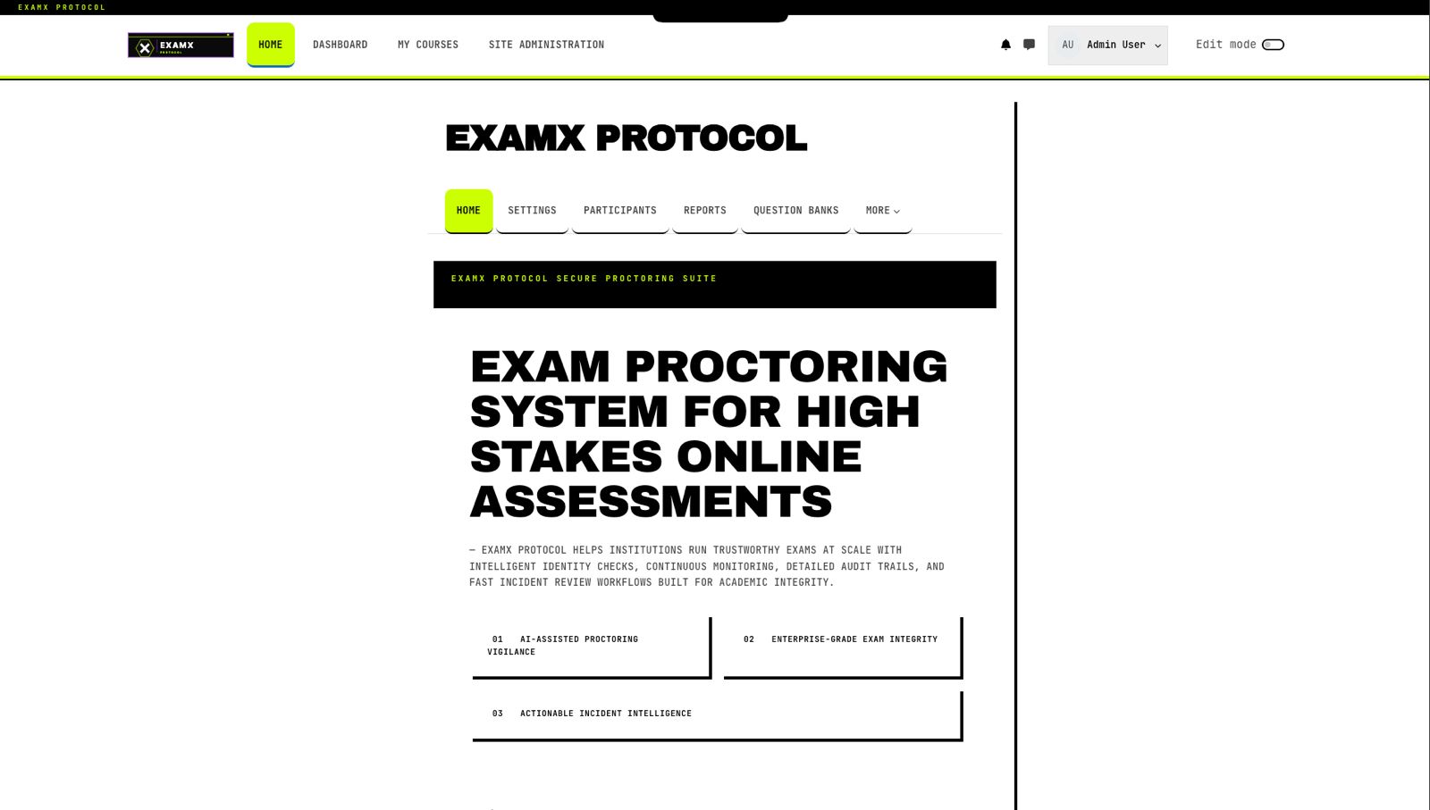 ExamX Protocol: AI-Powered Examination Integrity System